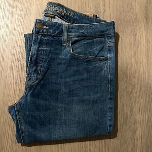American Eagle Outfitters Mens Slim Straight Jeans Size 34x32 Flex 360 Denim